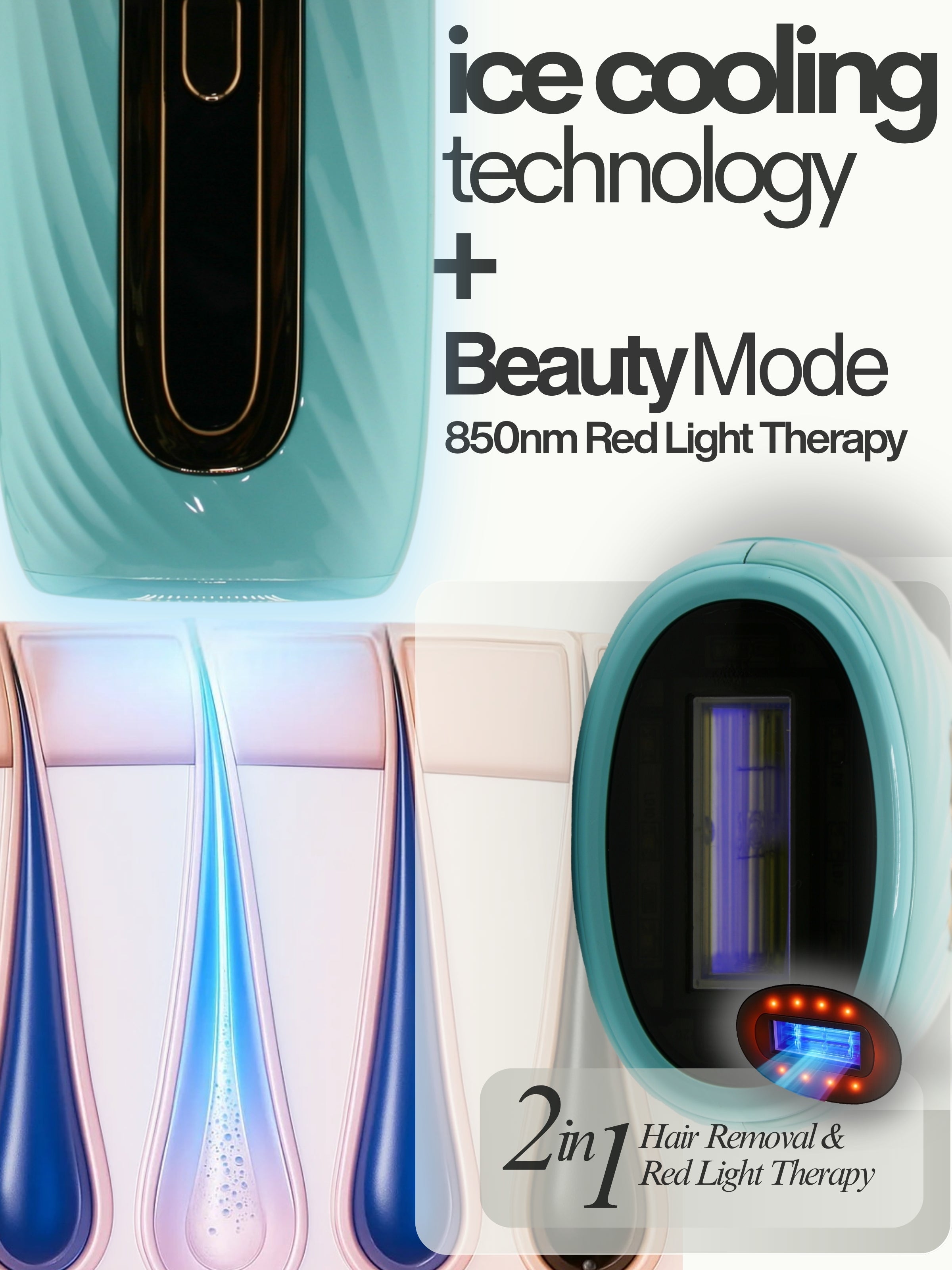 Essence IPL Laser Hair Removal │ Saphire Ice-Cooling