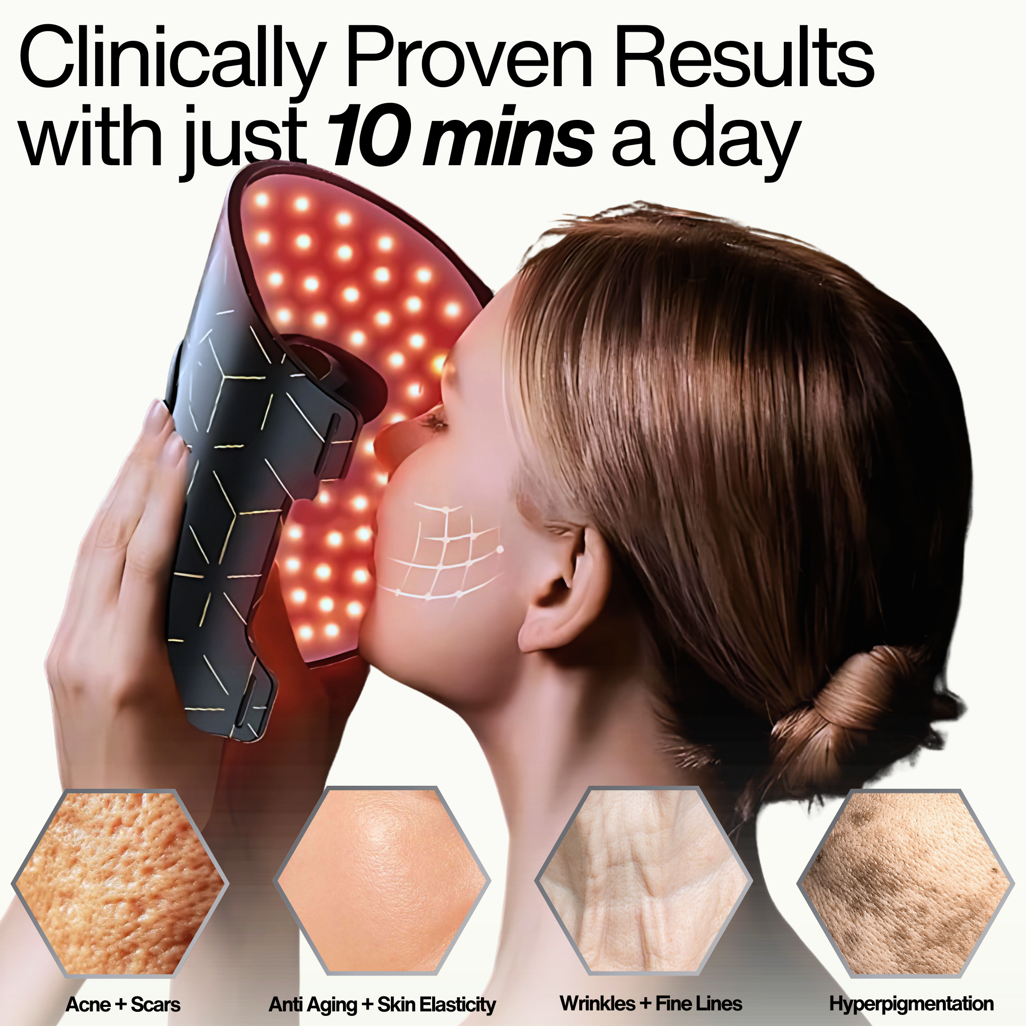 NiR LED Light Therapy │ Neck + Face