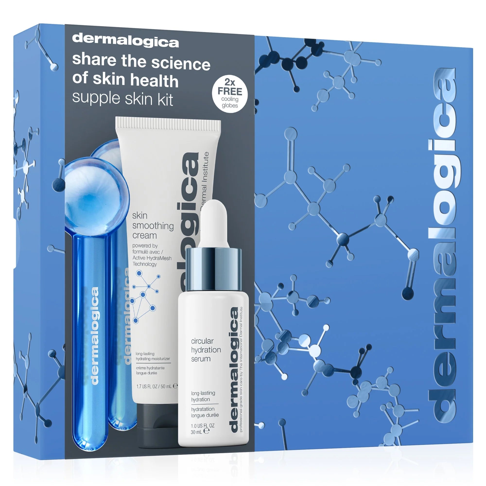 Dermalogica Supple Skin Kit (2 full sizes + 1 free tool)