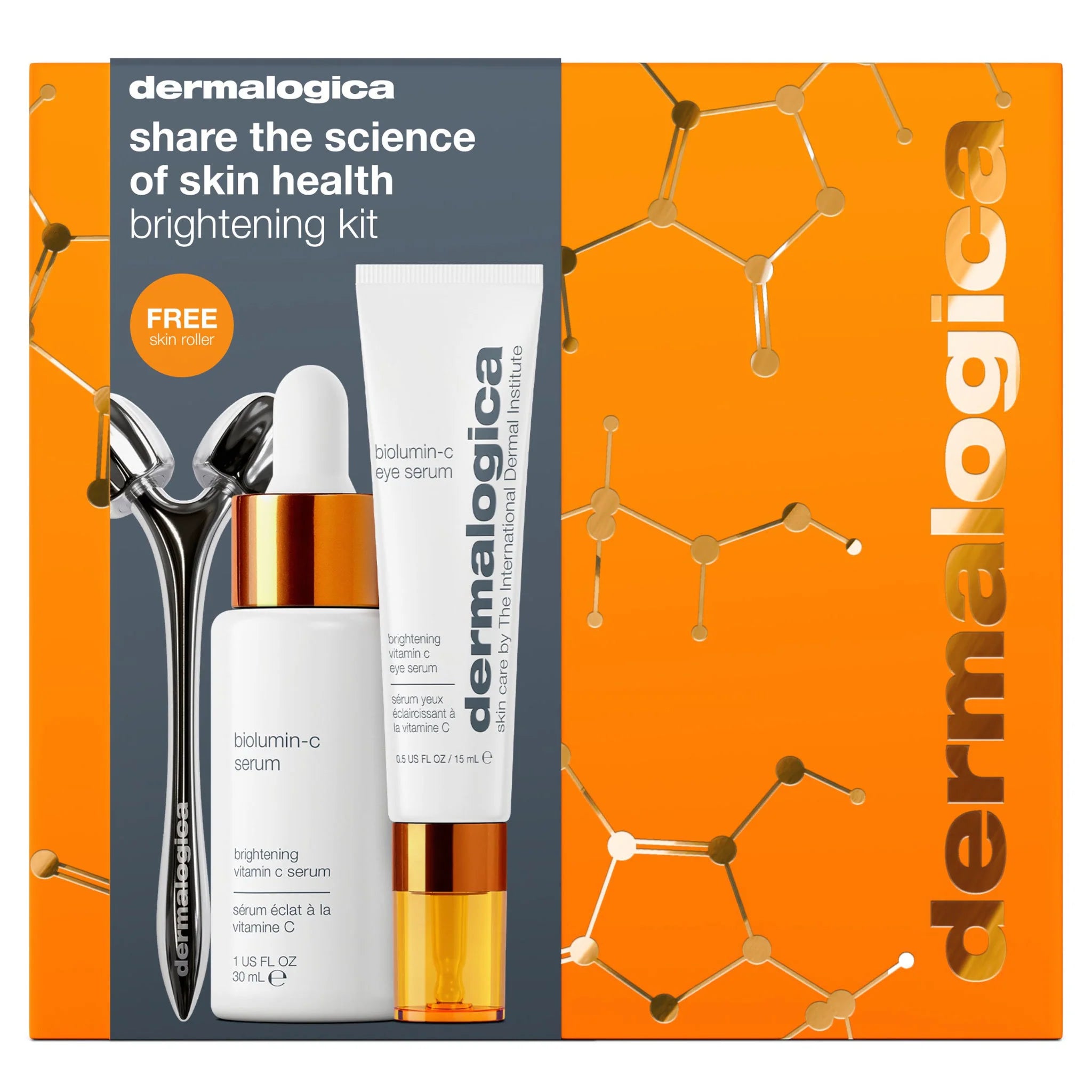 Dermalogica® Brightening Kit (2 full-size + free skin roller)