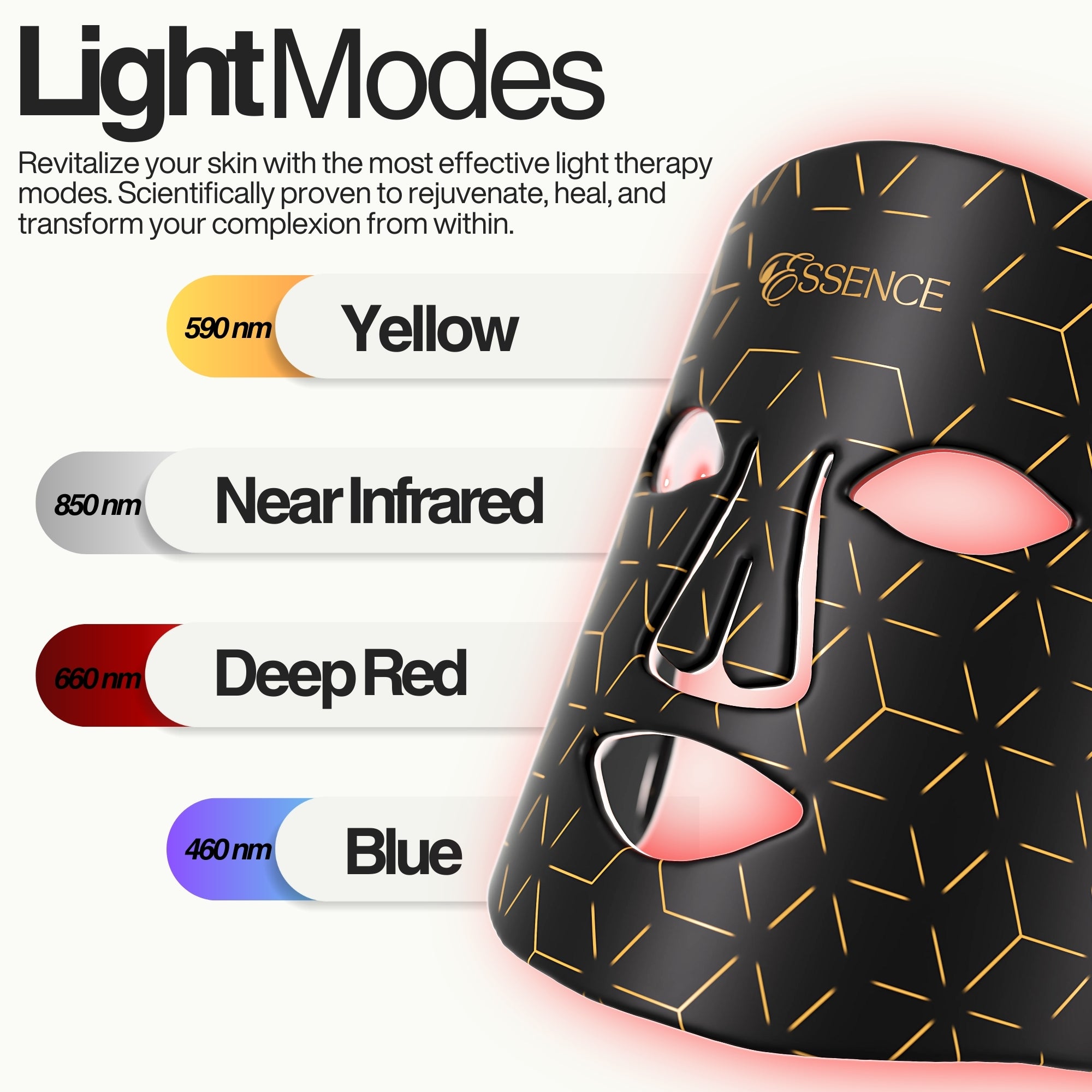 NiR LED Light │Deep Red Light Therapy Neck + Face